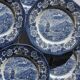 6 flat plates "lochs of scotland" wedgwood