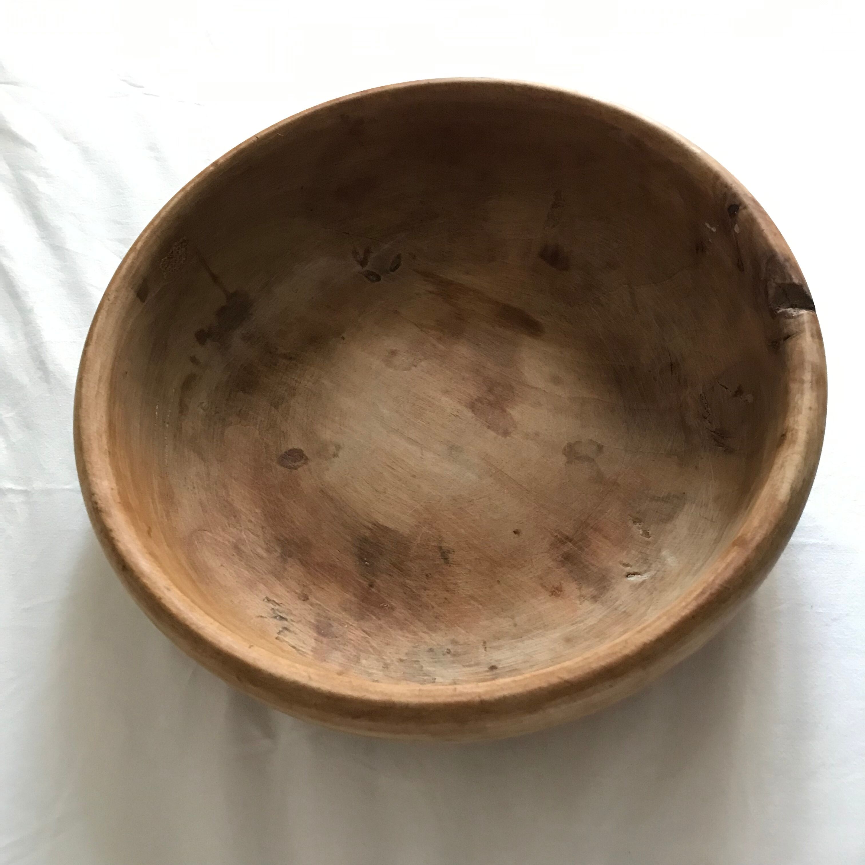 Wooden bowl