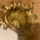 Cadre de miroir ou de tableau en stuc doré