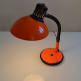 Vintage Aluminor France orange lamp from the 70s 1970