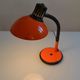 Vintage Aluminor France orange lamp from the 70s 1970