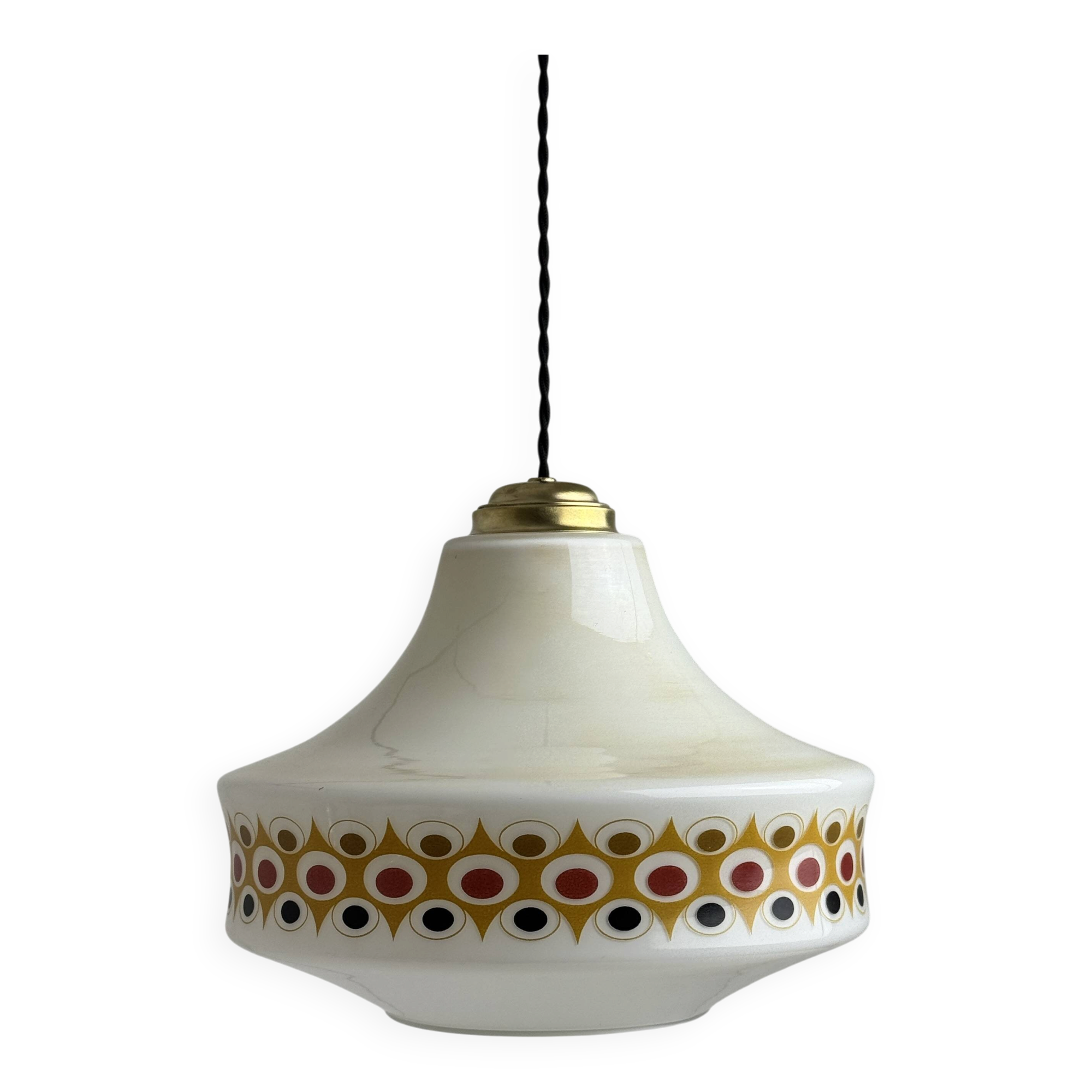 Vintage space-age suspension lighting 1960