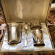 Silver-plated birth set