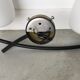 Double wall light of the house Arlus - brass and black metal - 1950