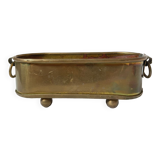 Cache-pot en métal vintage