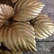 Flower metal sconce
