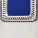 1970s Gorgeous Silver Plated Photo Frame By IB. Made in Italy