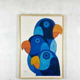 Parrot lithography Barbarossa