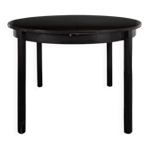 Modern black-stained oak table