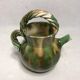Former small vallauris green ceramic pitcher