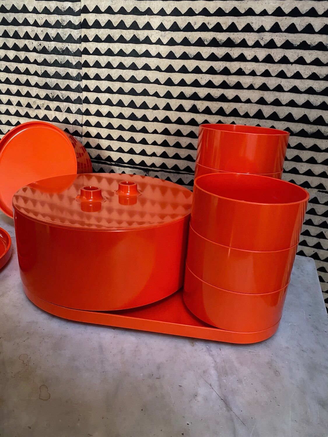 Massimo Vignelli Tableware Service for Heller