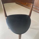 4 Frem Rojle tripod chairs by Hans Olsen