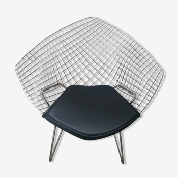 Bertoia Diamond armchair stamped Knoll