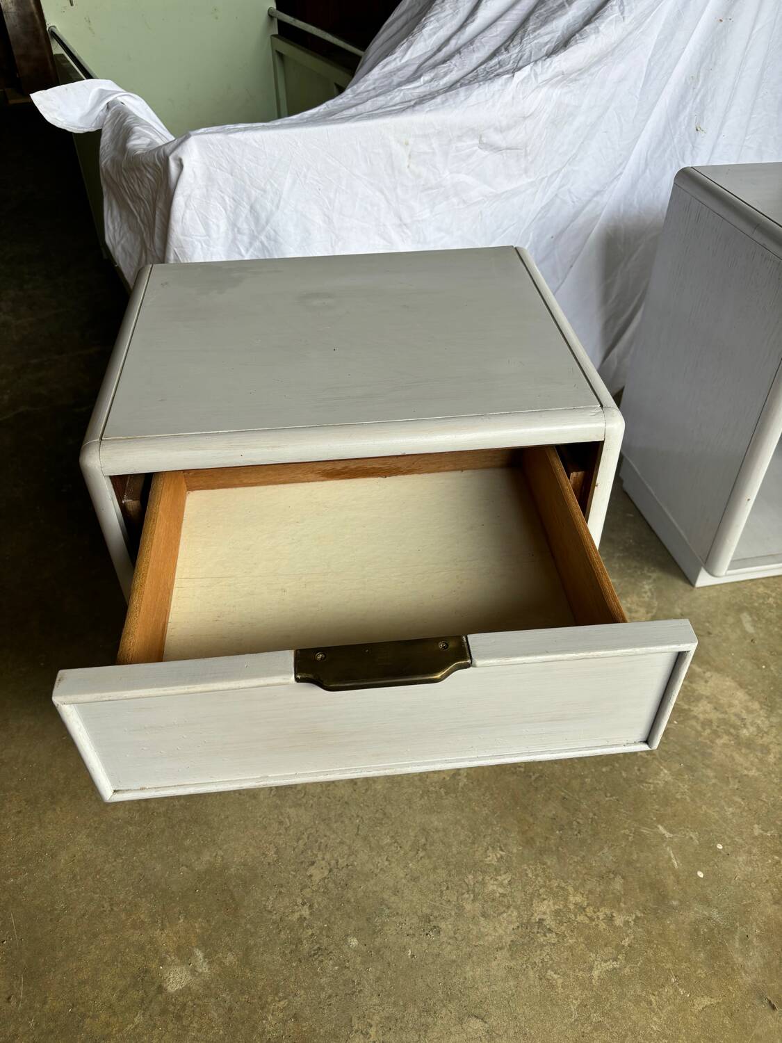 Vintage bedside tables