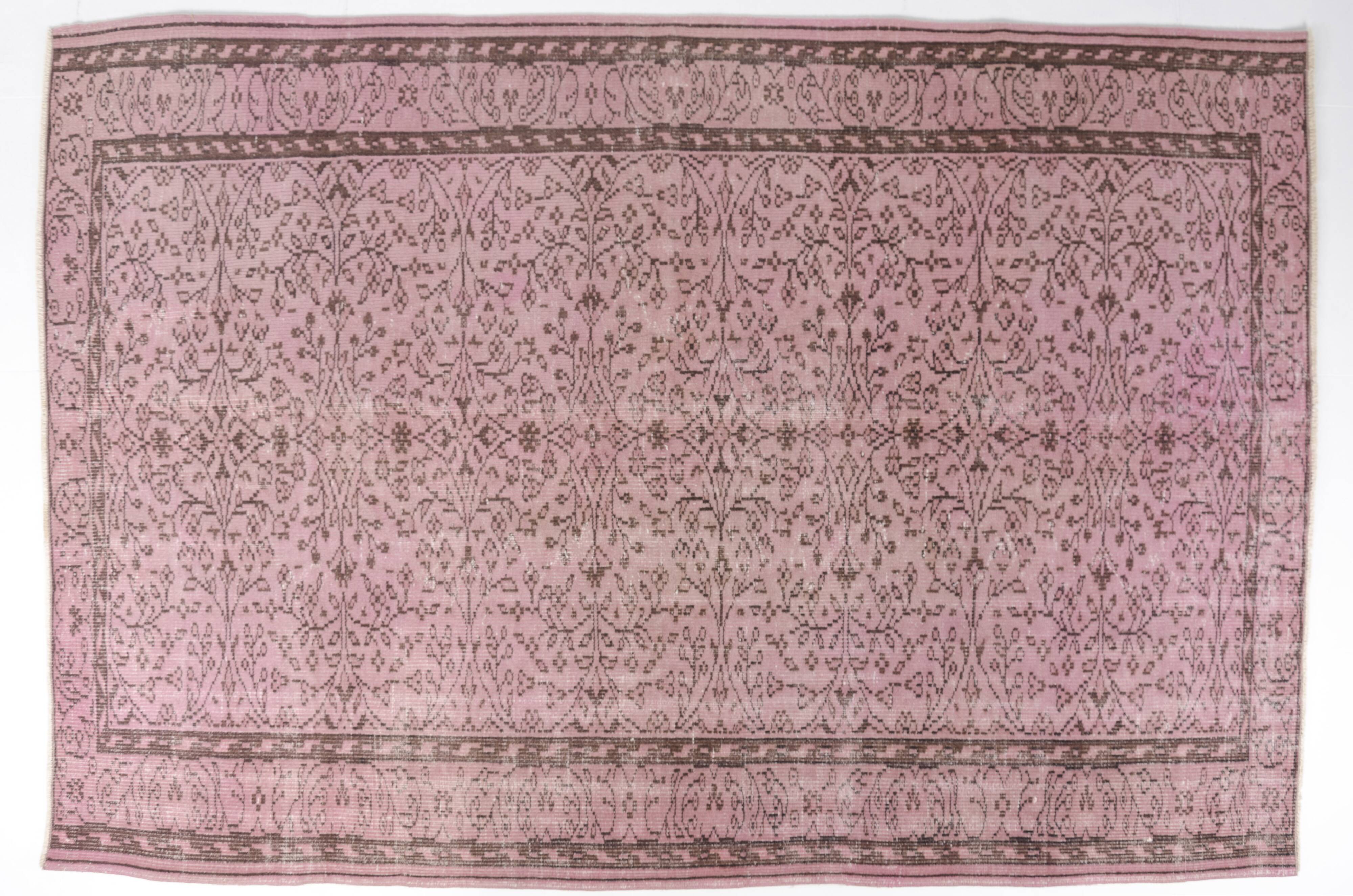 Home Living Oushak Pink Rug sku2520