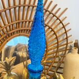 Turquoise blue Empoli decanter