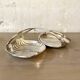 Coupe double serviteur Art Nouveau Christofle Gallia métal argenté