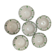 Set of 6 antique Royal Doulton bowls