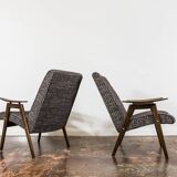 Armchairs by Jaroslav Šmídek for Jitona, Czechoslovakia, 1960s, Set of 2