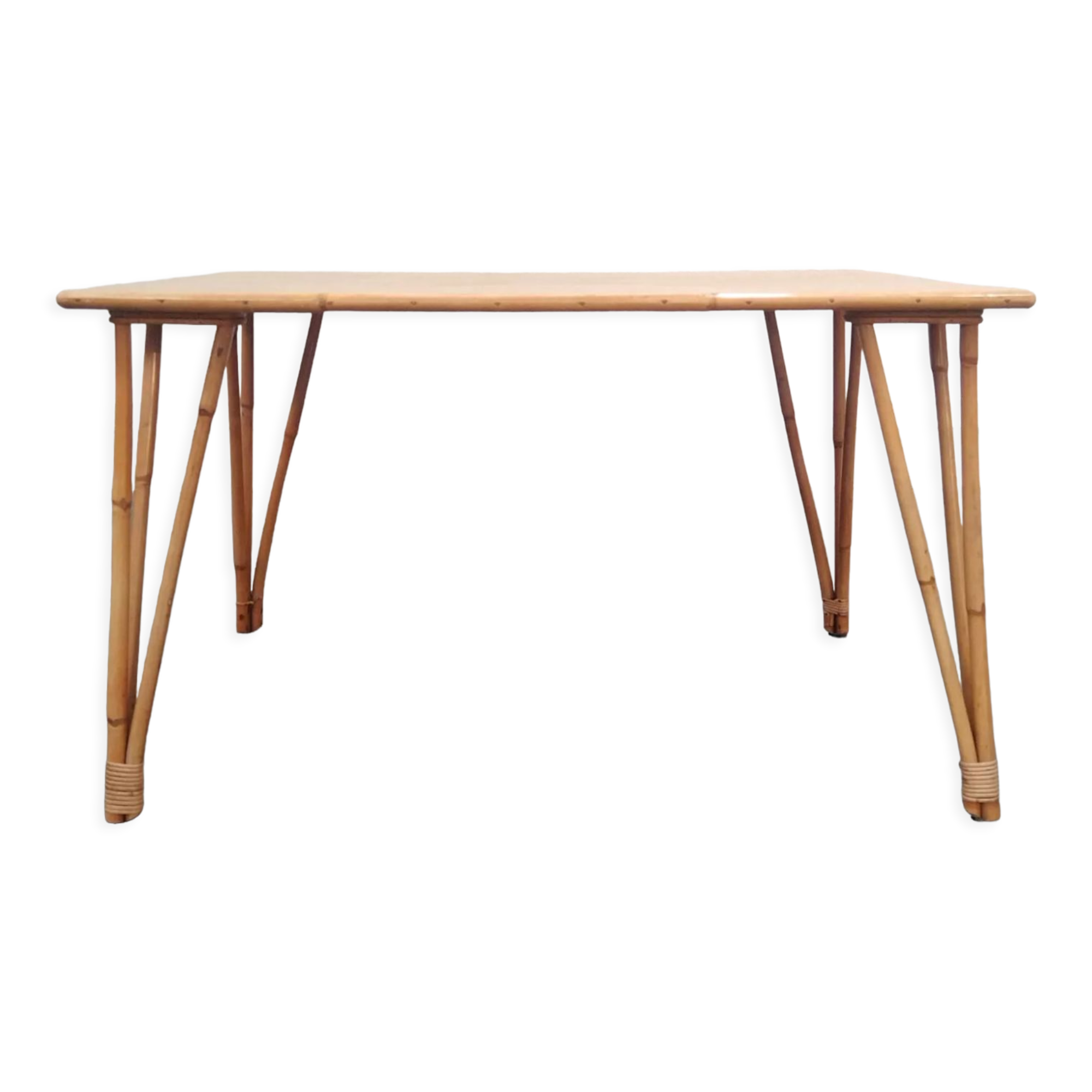 Bamboo dining table