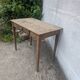 Table de ferme, bureau, console en bois