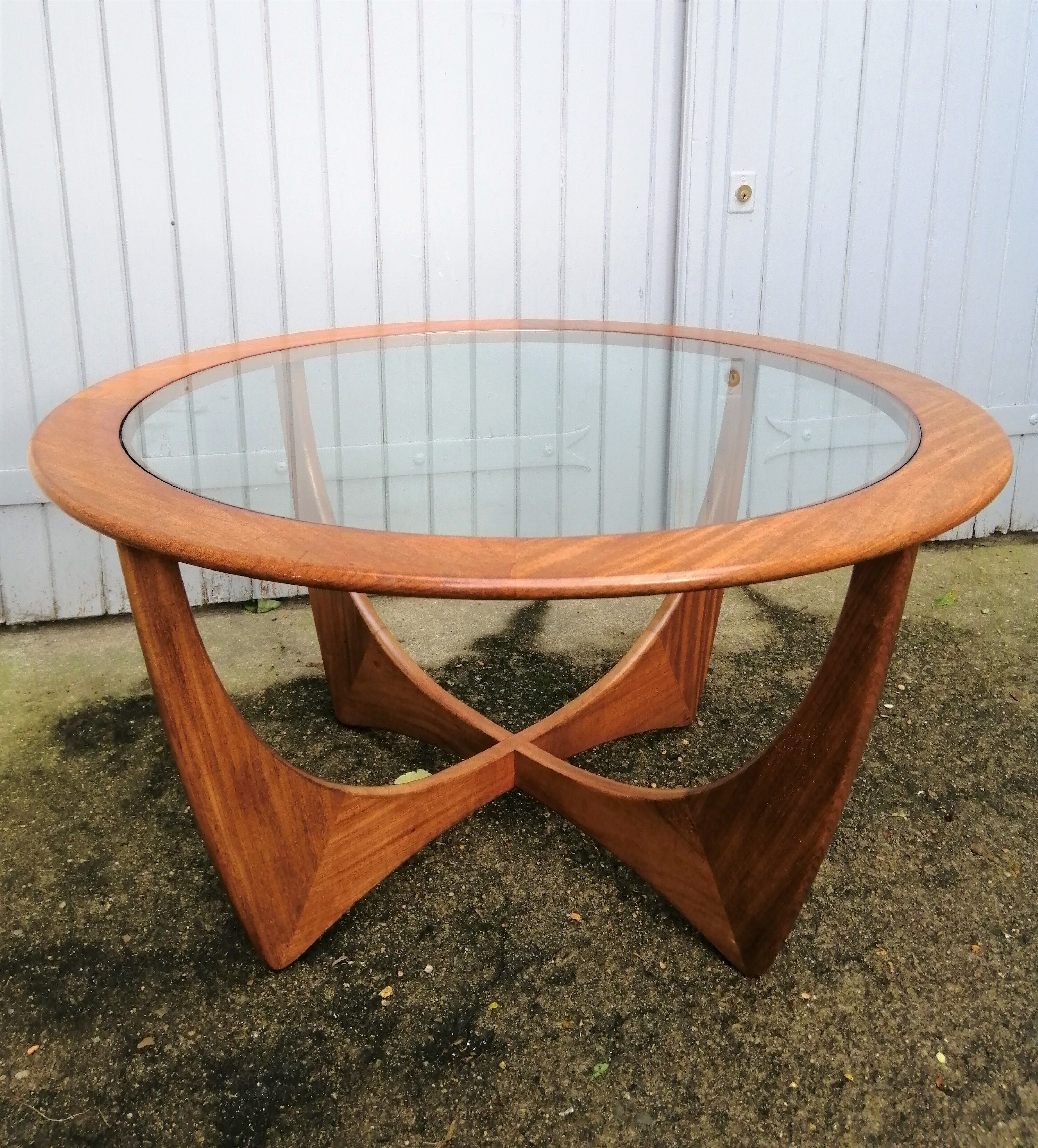 Round coffee table by V B Wilkins for G plan astro 60s