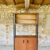 Vintage 2-compartment wall unit, 1960