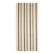 Vintage Turkish Hand-Knotted Wool Cotton Beige Kilim Area Rug 155x330
