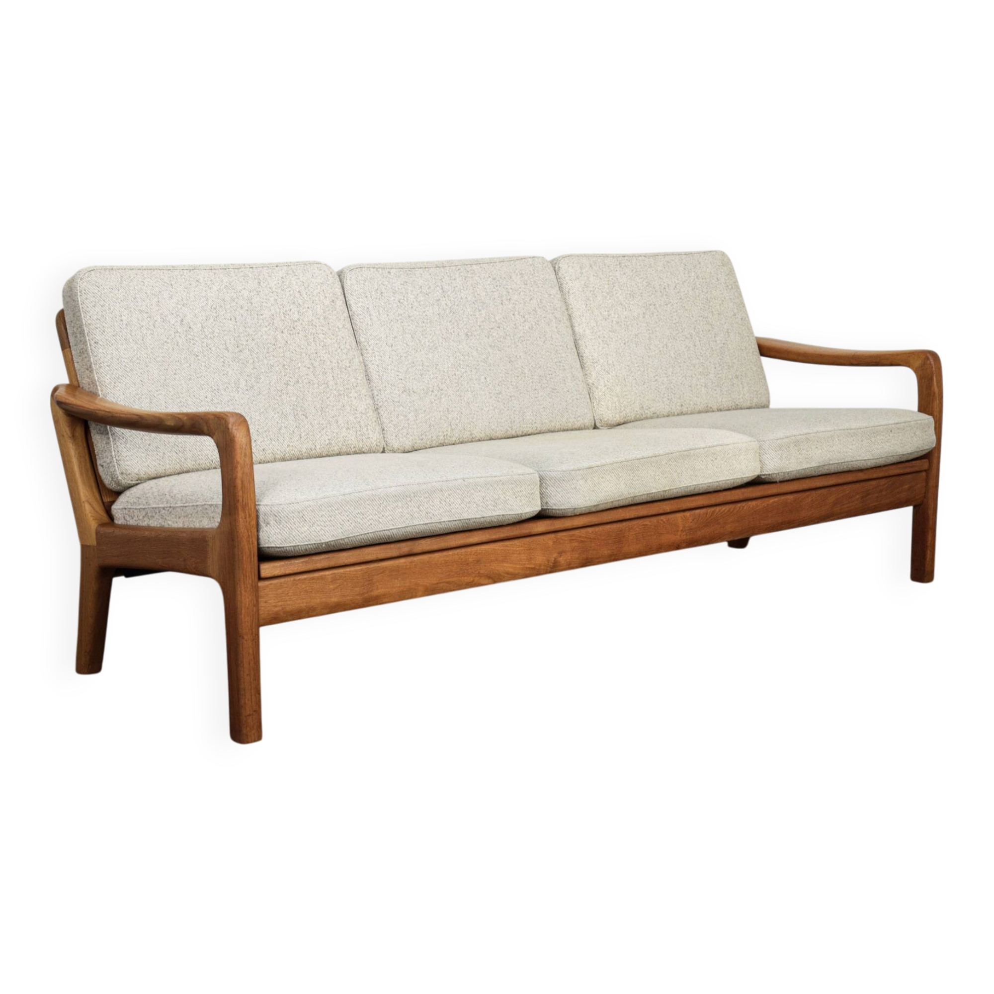 Mid-century Danish 3-seater sofa / daybed by Juul Kristensen (1970s)