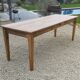Solid oak farmhouse table 220cm x 75cm