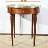 Mahogany Bouillotte Table, Louis XVI style – Mid 20th century
