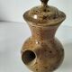 Pyrite stoneware ewer, potter's work, sculptural piece