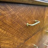 Vintage 1950s chest of drawers in gilded oak