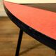 Formica tripod bean coffee table 1950