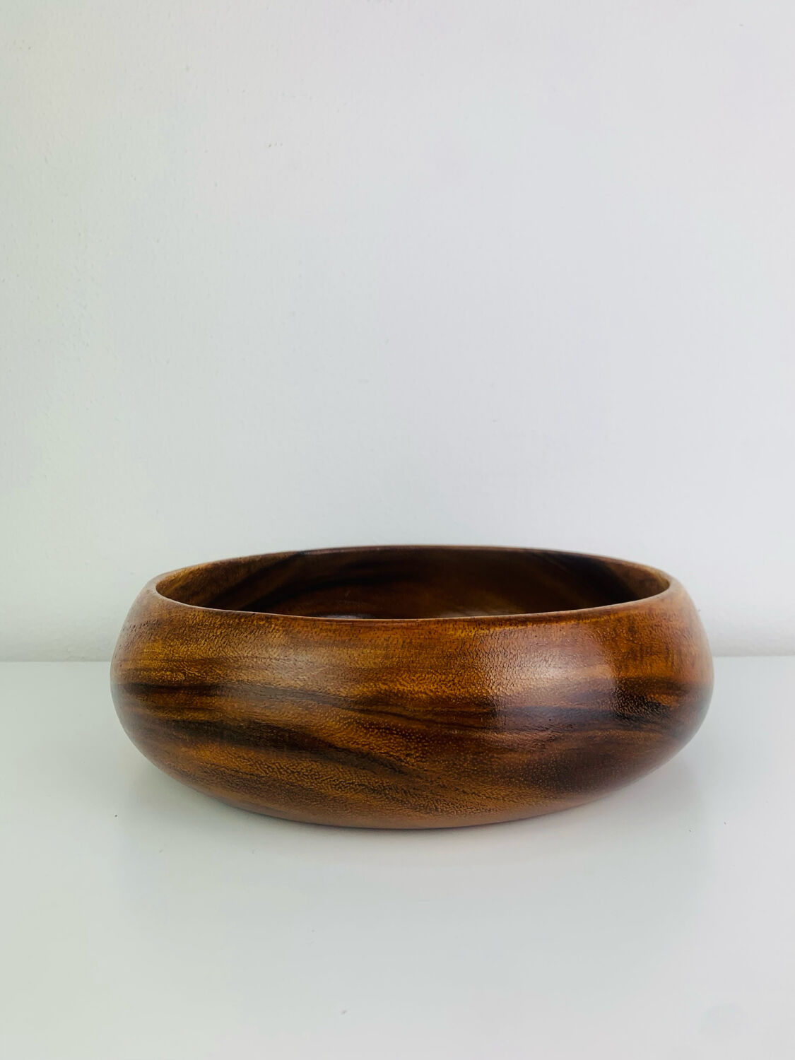 Scandinavian teak fruit bowl, 1960s