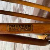 Bamboo and rattan chairs circa 60/70 from maison drucker