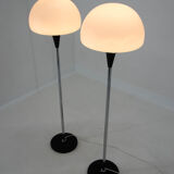 Pair of two floor lamps by Jaroslav Bejvl for Lidokov, 1960s