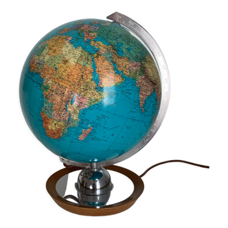 Vintage terrestrial globe 1960 Glass JRO Verlag - 36 cm