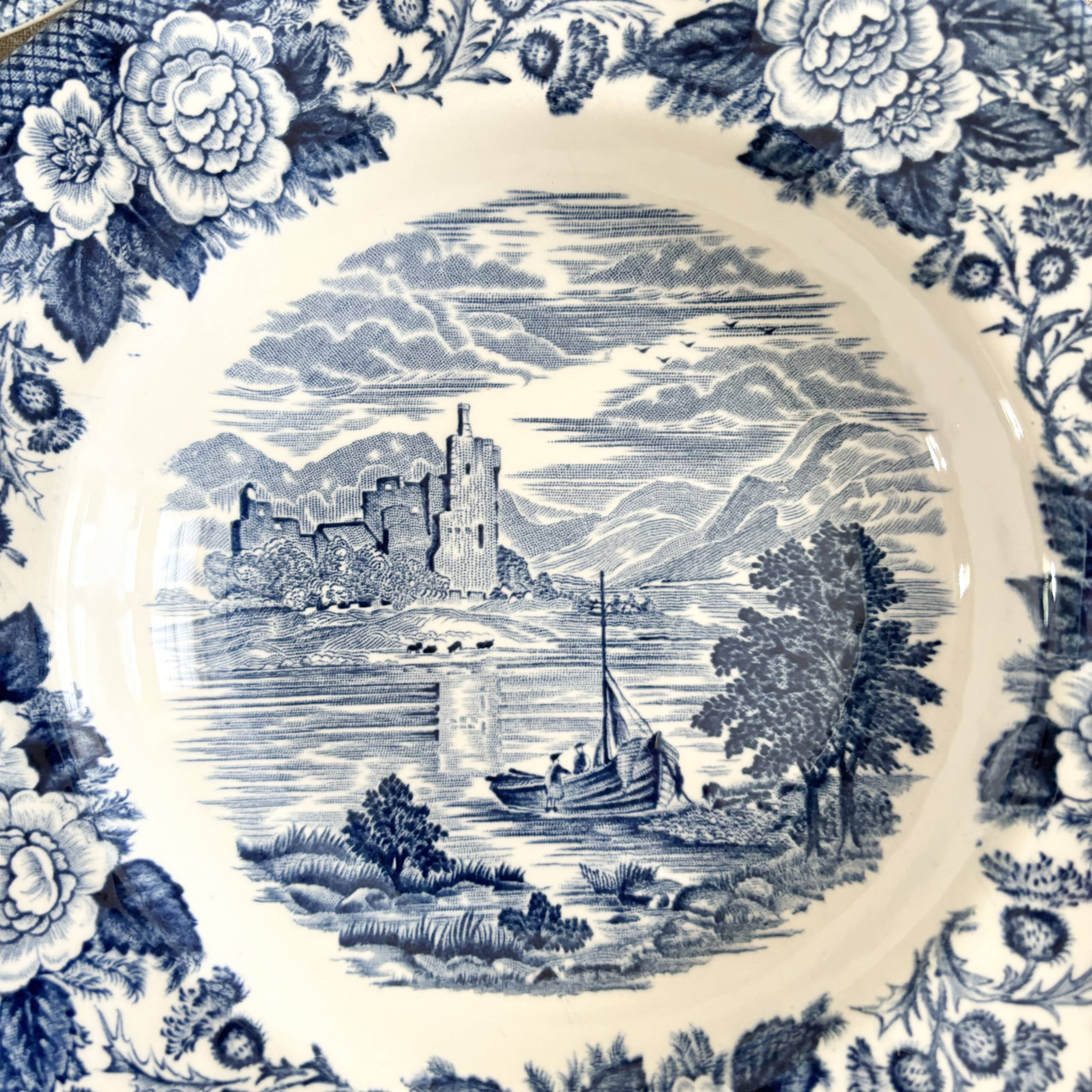 English soup plates