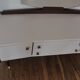 Vintage dressing table  nude and wood