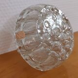 Ancien pique fleur forme boule en verre de Reims France 12cm