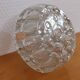 Old flower spade in the shape of a glass ball from Reims France 12cm