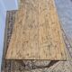 Rustic farmhouse table/desk in solid oak and antique fir 1950s