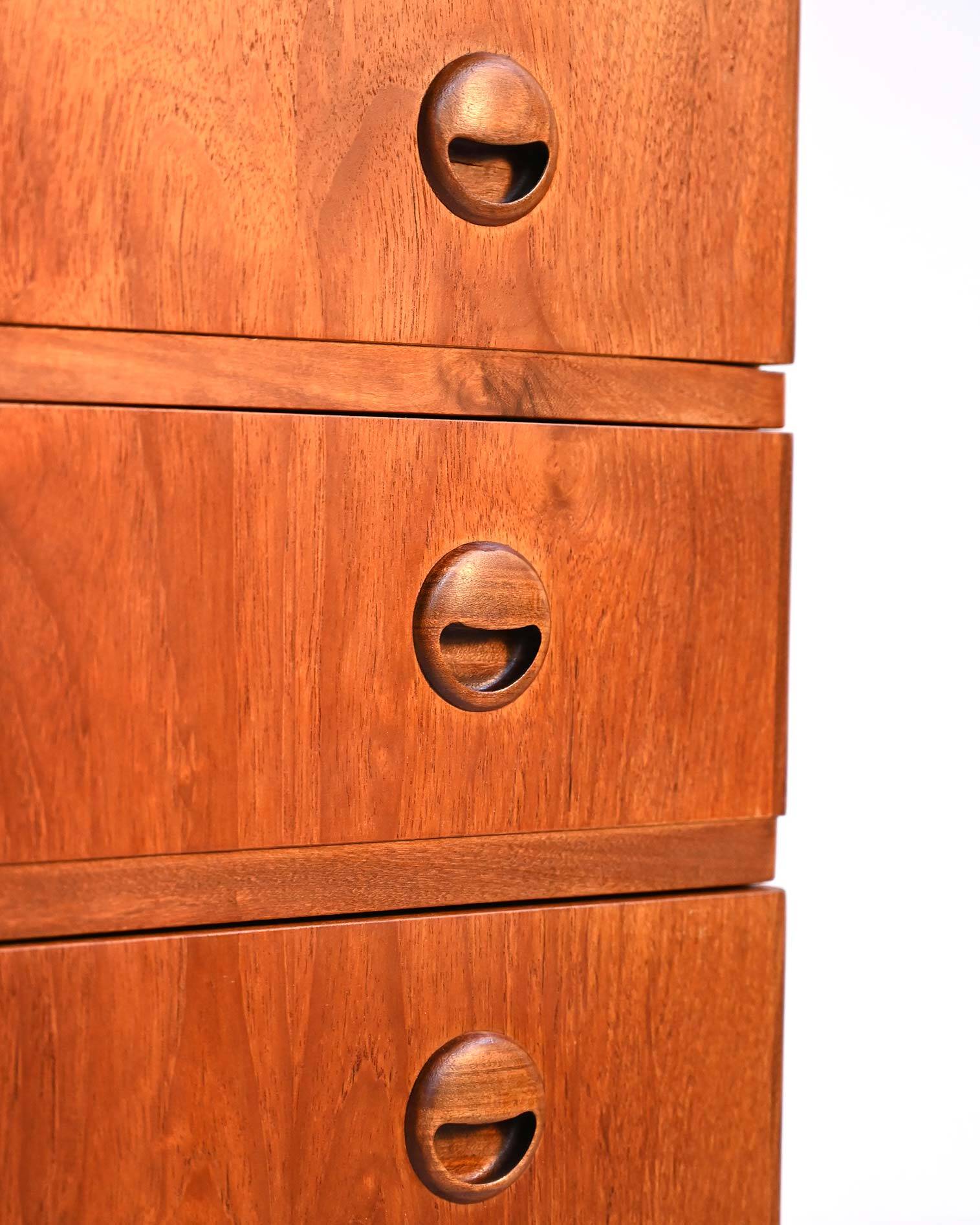 Danish Teak Chest of Drawers, 1960s