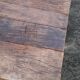Table basse style brutaliste