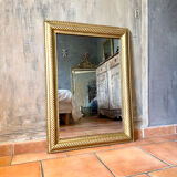 Miroir ancien doré début XIXème