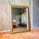 Miroir ancien doré début XIXème
