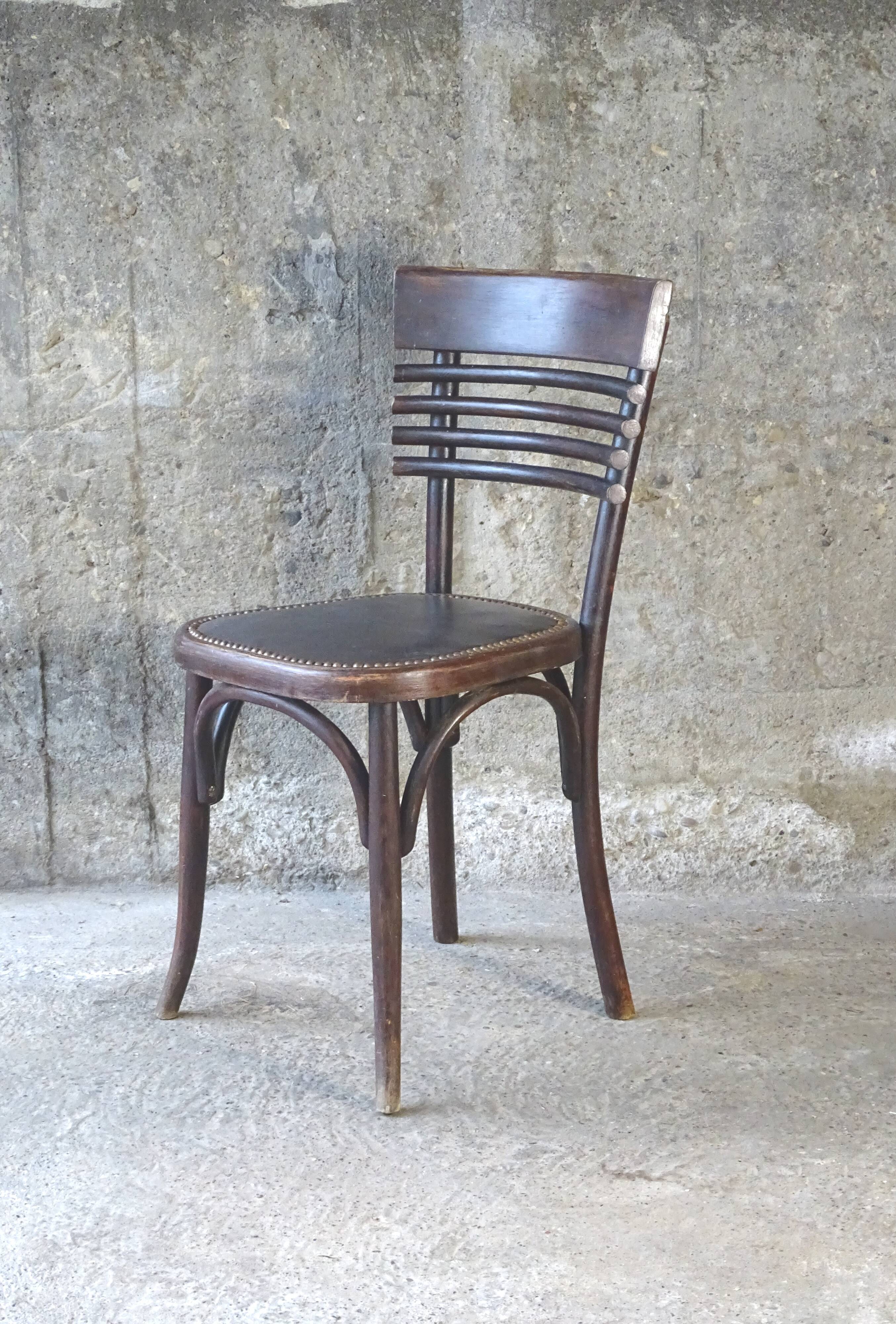 Fischel Bistrot chair out of catalogue, circa 1935