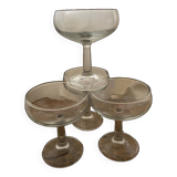 Cocktail champagne glasses