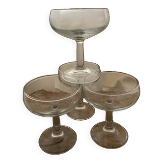 Cocktail champagne glasses